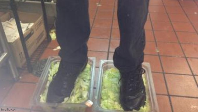 image tagged in burger king foot lettuce | made w/ Imgflip meme maker