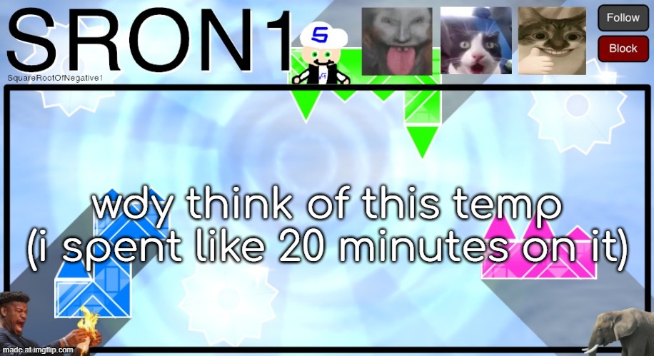 SRON1's announcment template (2026) | wdy think of this temp
(i spent like 20 minutes on it) | image tagged in sron1's announcment template 2026 | made w/ Imgflip meme maker
