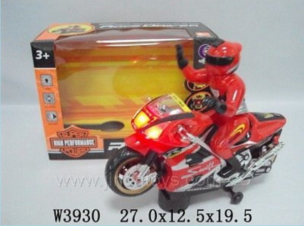 Harley Davidson Motorcycle Knock Off Bump and Go Toys Blank Meme Template