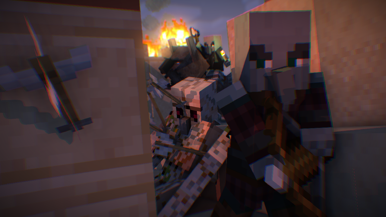 Pillager Raid Blank Meme Template