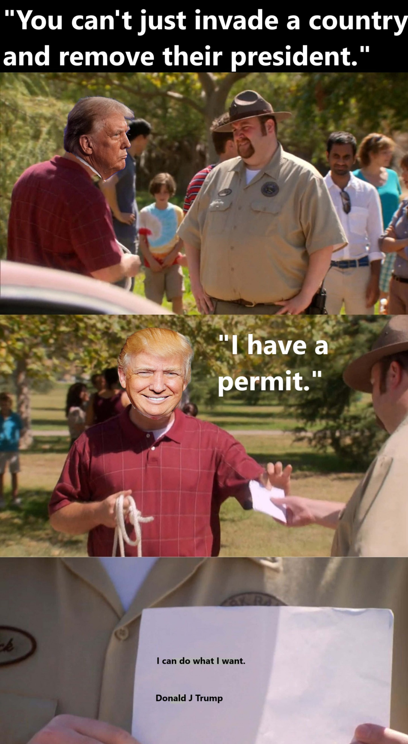 What? You want us to give him back? Blank Meme Template