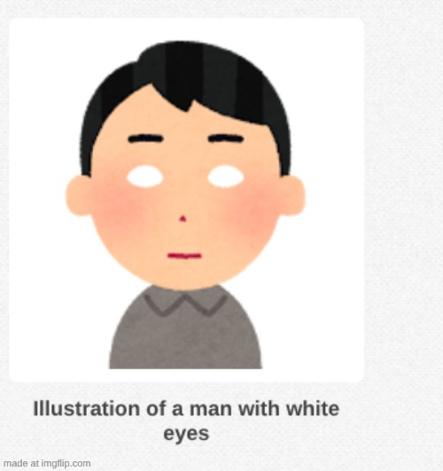 wtf is Herobrine doing on a Japanese stock art website | made w/ Imgflip meme maker