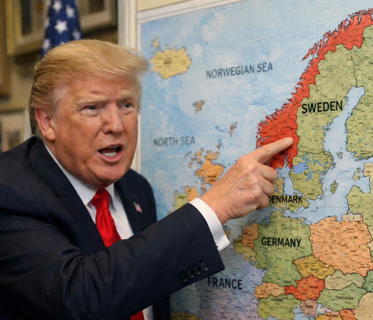 Trump Norway Blank Meme Template