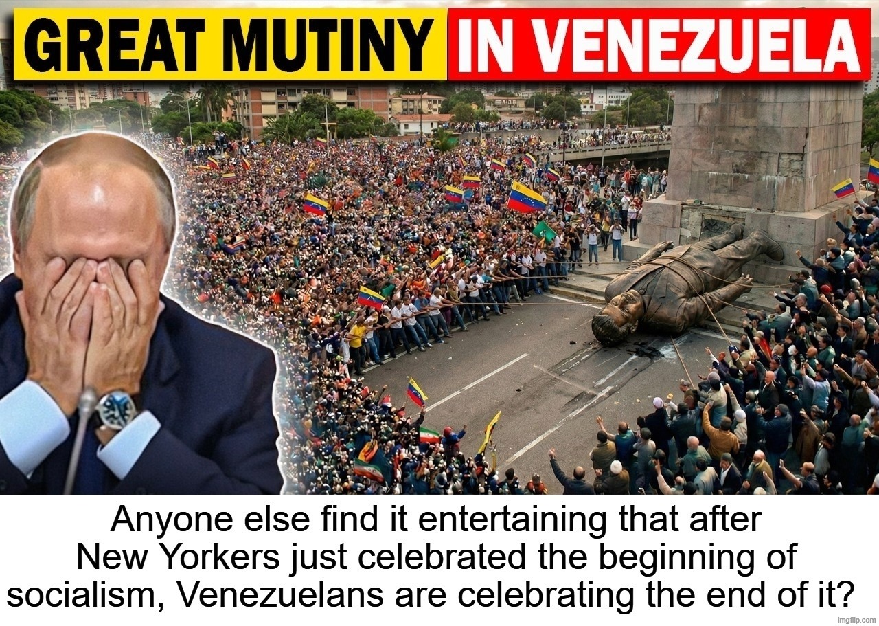 Mutiny in Venezuela vs. Full Retardation in New York City | image tagged in stupid people be like,democrats,stupid liberals,do you are have stupid,full retard,special kind of stupid | made w/ Imgflip meme maker