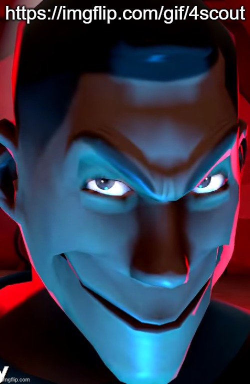 the scout link | https://imgflip.com/gif/4scout | image tagged in scout | made w/ Imgflip meme maker