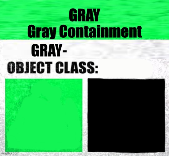 Gray Safe Foundation Label Blank Meme Template