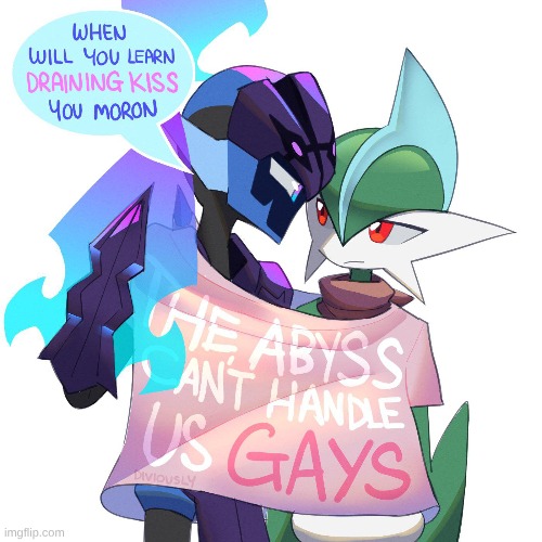 I've seen more yaoi of these two than actual links to the fucking comic TwT | made w/ Imgflip meme maker