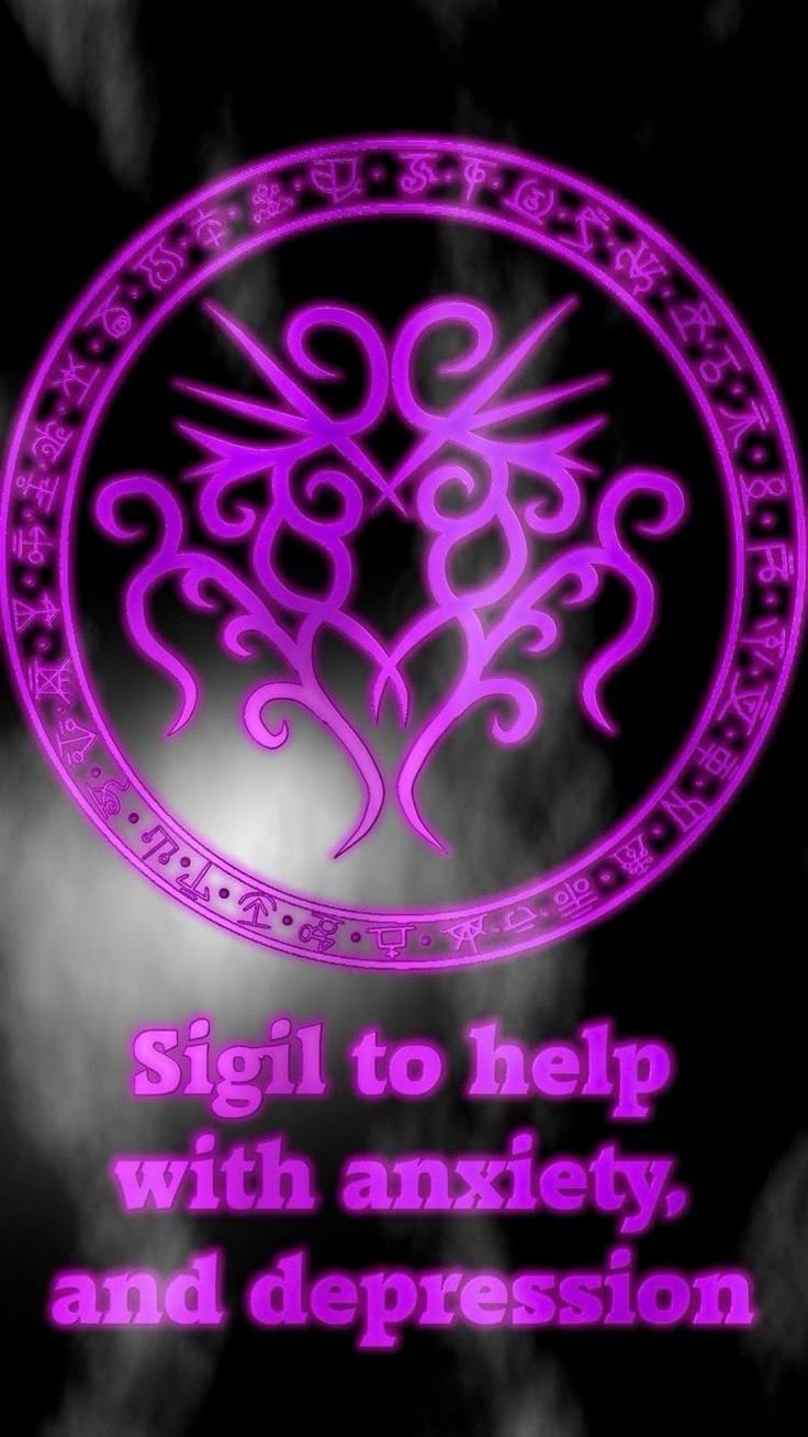 Sigil - Help With Anxiety And Depression Blank Meme Template