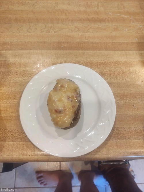 Mmm, tasty baked potato | made w/ Imgflip meme maker