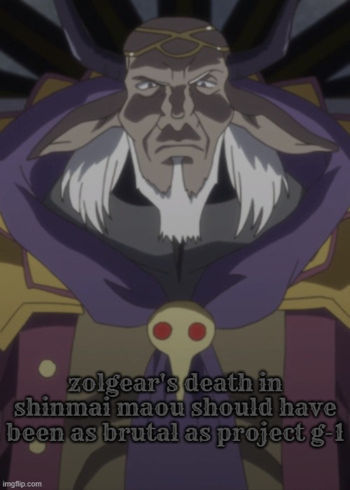 shed 17 like violence would be very fitting for zolgear's comeuppance in shinmai maou no testament | zolgear's death in shinmai maou should have been as brutal as project g-1 | image tagged in shinmai maou,anime,shed 17,thomas the tank engine,devil,brutal | made w/ Imgflip meme maker