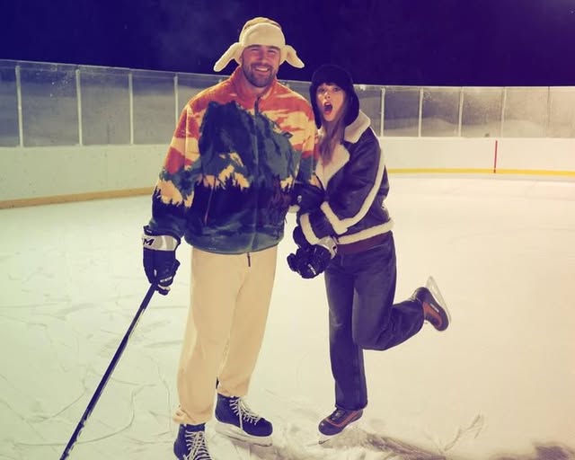 taylor swift ice skating Blank Meme Template