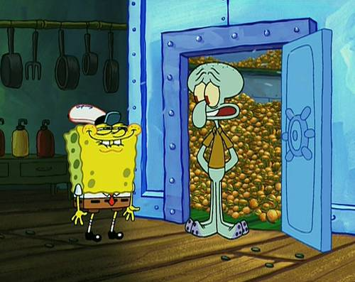 You like krabby patties dont you squidward Blank Meme Template