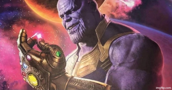 Thanos Snap | image tagged in thanos snap | made w/ Imgflip meme maker