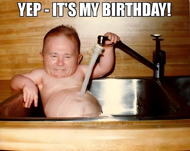 Its my birthday! | image tagged in kewlews birthday,happy birthday | made w/ Imgflip meme maker