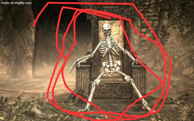 Skyrim Skele | image tagged in skyrim skele | made w/ Imgflip meme maker