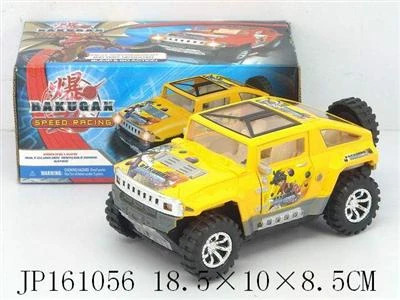 Bakugan: Speed Racing Knock Off Hummer Car Bump and Go Toys Blank Meme Template