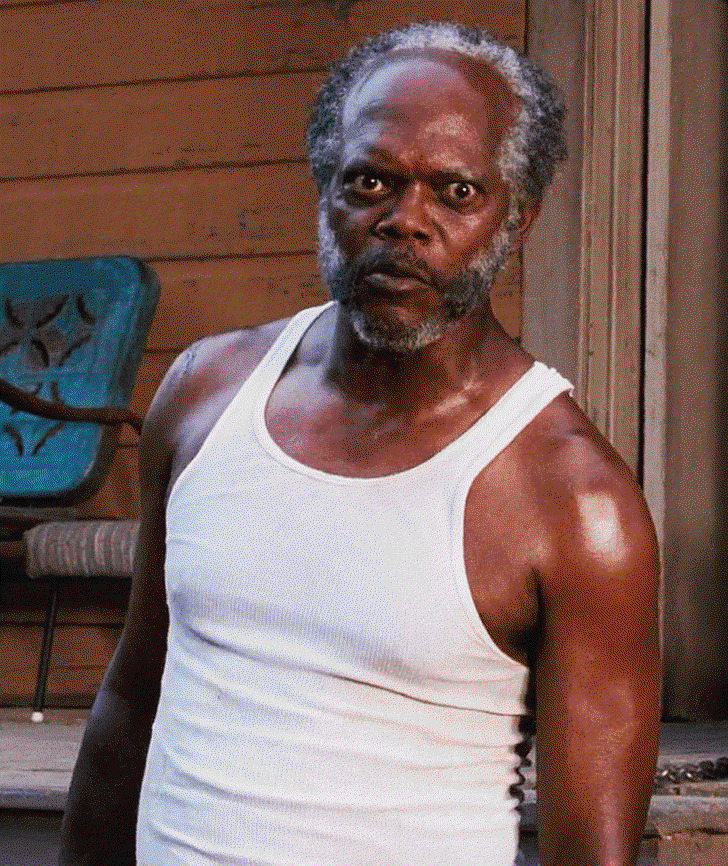 Samuel Jackson Stare Blank Meme Template