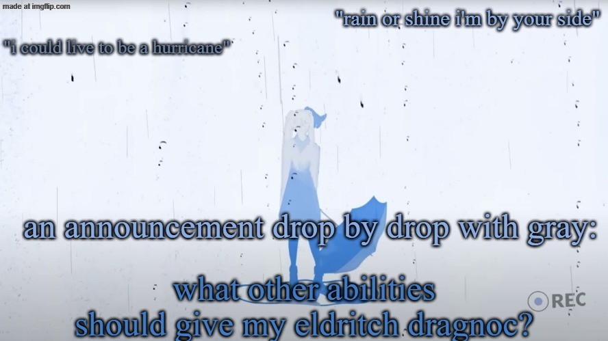 so far: shape shifting, time manipulation, and reality manipulation, go wild, there's no limits | made w/ Imgflip meme maker