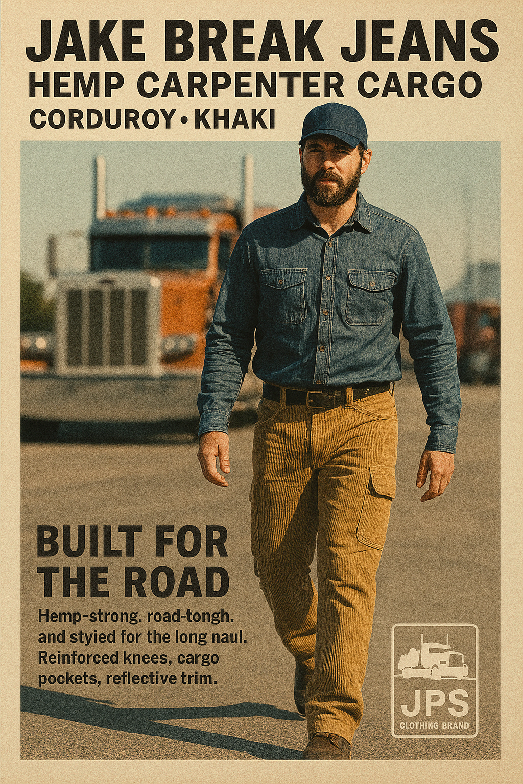 Jake Break Jeans Blank Meme Template