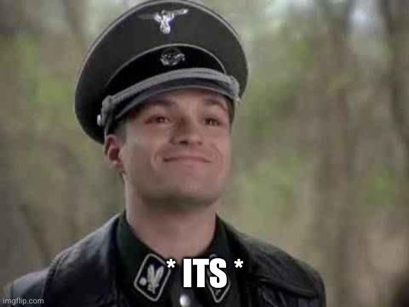 grammar nazi | * ITS * | image tagged in grammar nazi | made w/ Imgflip meme maker