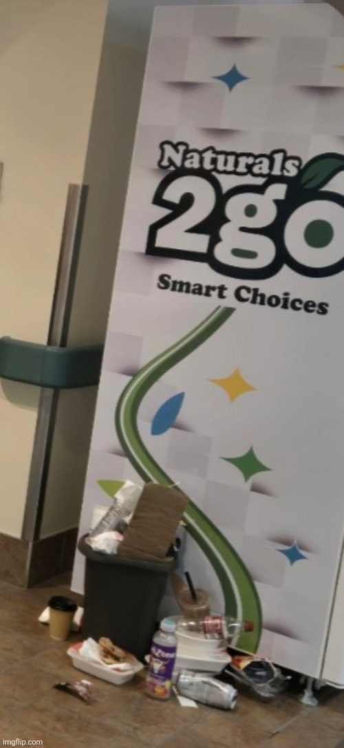 image tagged in trash,nature,overflowing,memes,you had one job,garbage | made w/ Imgflip meme maker