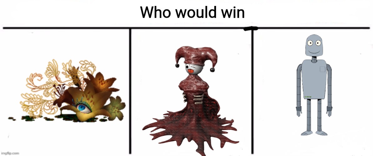 Who wins | image tagged in 3x who would win | made w/ Imgflip meme maker