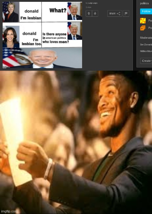 image tagged in jimmy butler happy | made w/ Imgflip meme maker