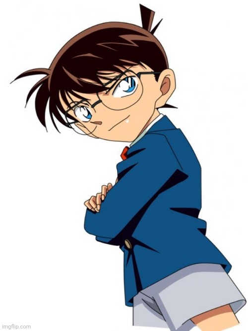 Detective Conan | image tagged in detective conan | made w/ Imgflip meme maker