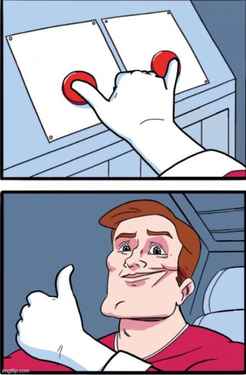 Choose both | image tagged in choose both | made w/ Imgflip meme maker
