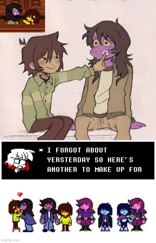 day 16 and 17 of posting krusie until it's canon | image tagged in memes | made w/ Imgflip meme maker