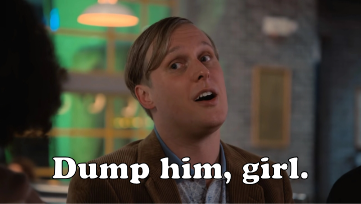 Dump him Blank Meme Template