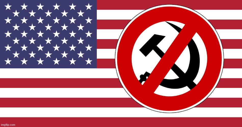 USA flag but more American | image tagged in flag of usa,usa,united states,communists,communism,patriotic | made w/ Imgflip meme maker