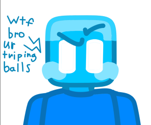 ray is triping Blank Meme Template