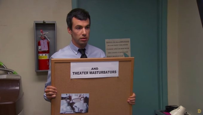 Theater Masterbators Blank Meme Template