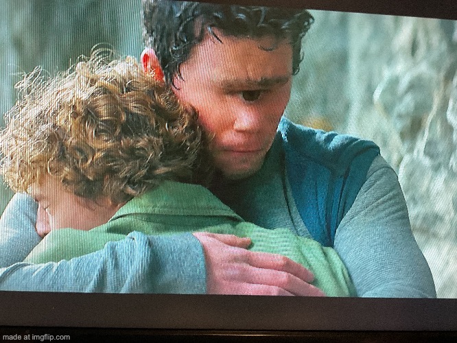 Brotherly love | image tagged in percy jackson | made w/ Imgflip meme maker