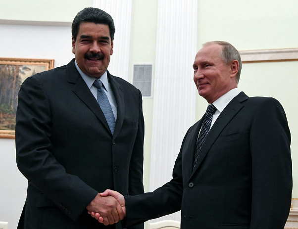 Nicolás Maduro and Vladimir Putin Blank Meme Template
