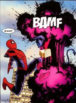 Nightcrawler BAMF | image tagged in nightcrawler bamf | made w/ Imgflip meme maker