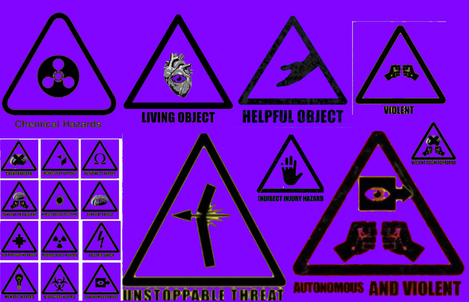 Apollyon Warning Sing Blank Meme Template