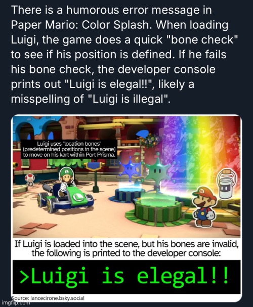 Luigi is illegal | made w/ Imgflip meme maker