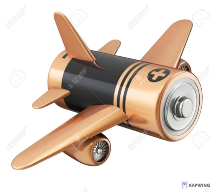 Flying battery Blank Meme Template