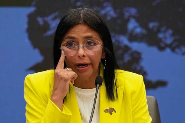 Delcy Rodriguez Blank Meme Template
