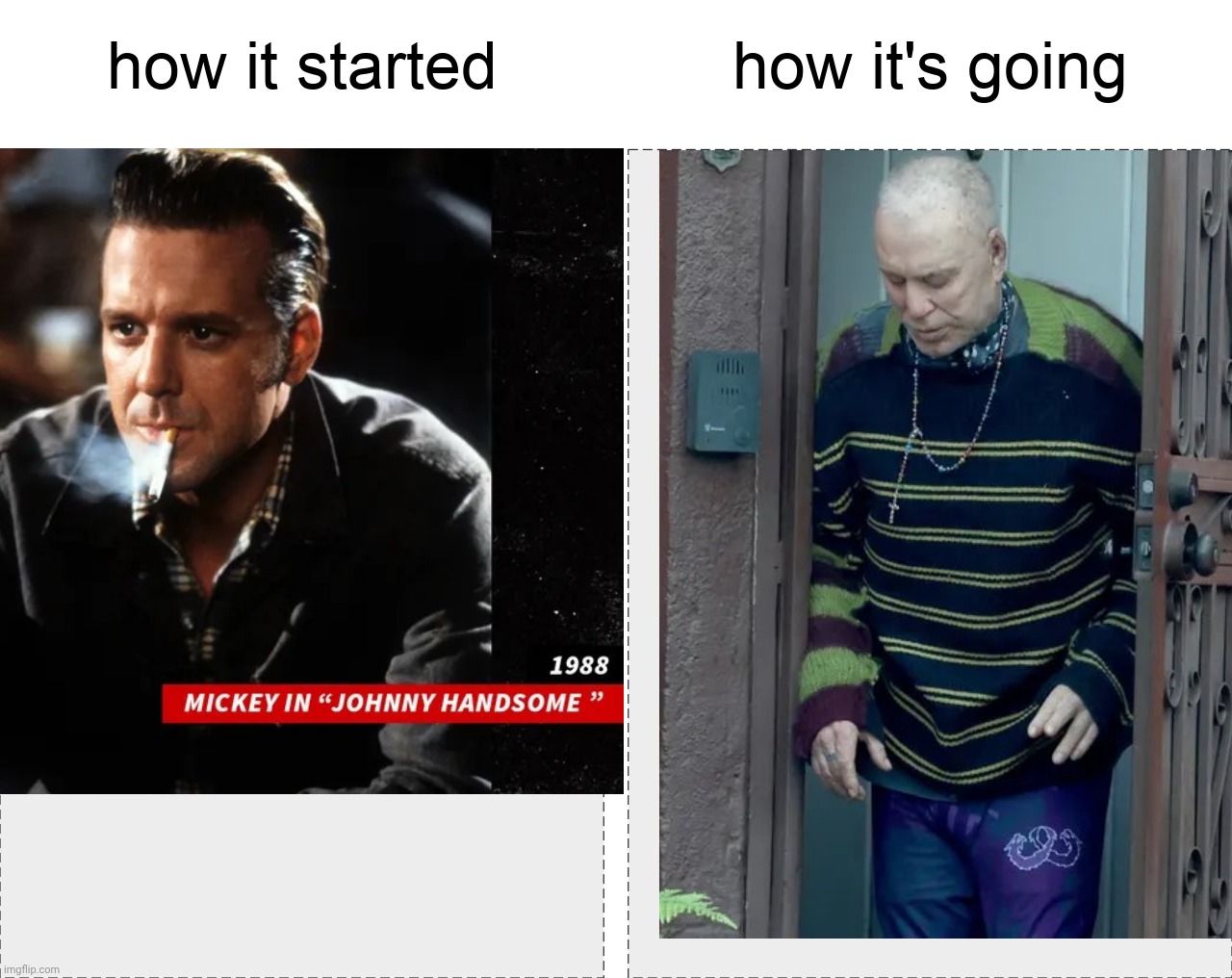 How it started vs how it's going | image tagged in how it started vs how it's going | made w/ Imgflip meme maker
