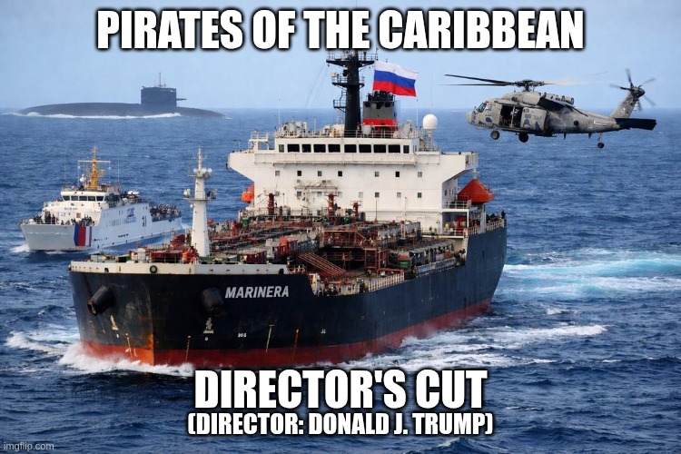 Pirates of the Caribbean - Director's Cut | PIRATES OF THE CARIBBEAN; DIRECTOR'S CUT; (DIRECTOR: DONALD J. TRUMP) | image tagged in pirates of the caribbean,pirates,usa,trump,marinera | made w/ Imgflip meme maker