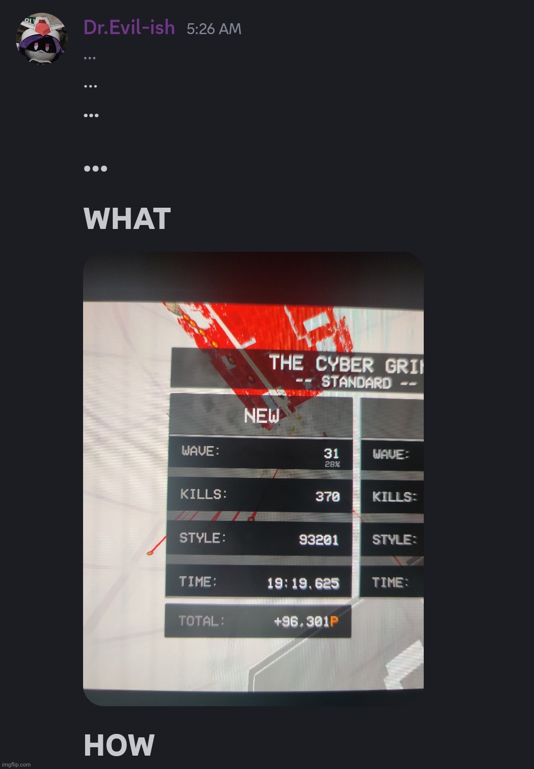 Stared at my screen for a solid minute after getting this far in the cyber grind. My previous best was 21. | made w/ Imgflip meme maker