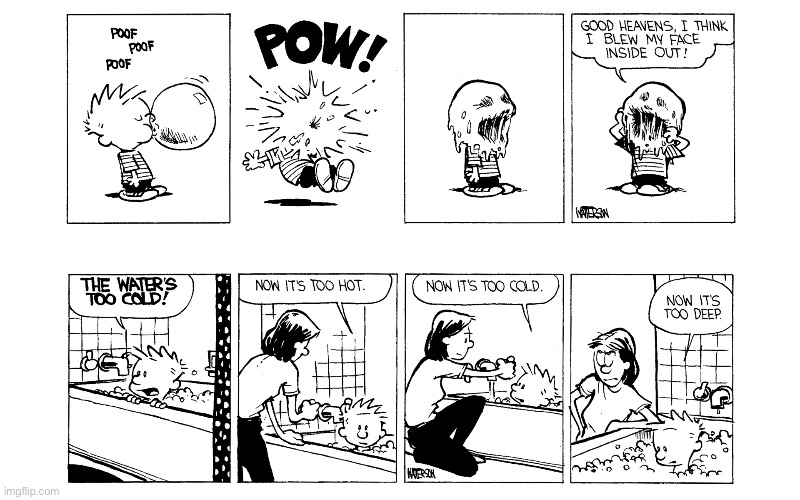 image tagged in calvin and hobbes,comics | made w/ Imgflip meme maker