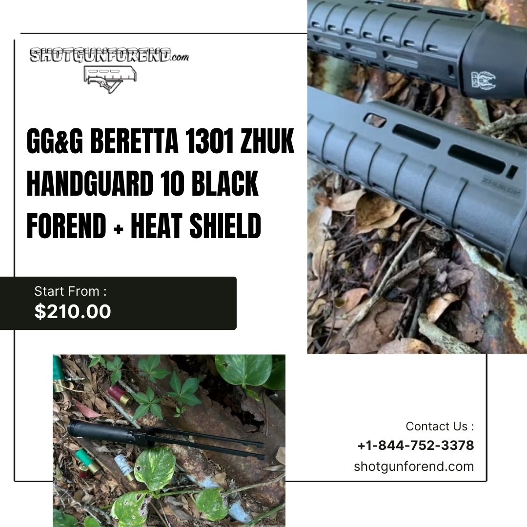 GG&G Beretta 1301 Zhuk Handguard 10 Black FOREND + Heat Shield Blank Meme Template