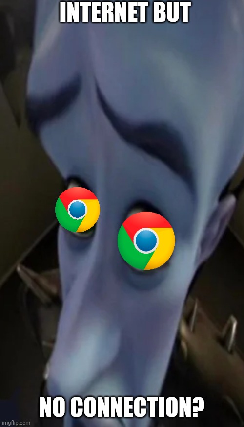 Internet but no connection? Megamind | INTERNET BUT; NO CONNECTION? | image tagged in megamind peeking | made w/ Imgflip meme maker