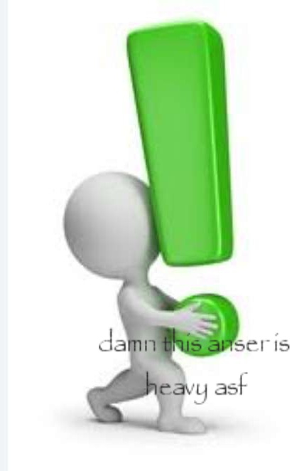 Damn this anser is heavy asf Blank Meme Template