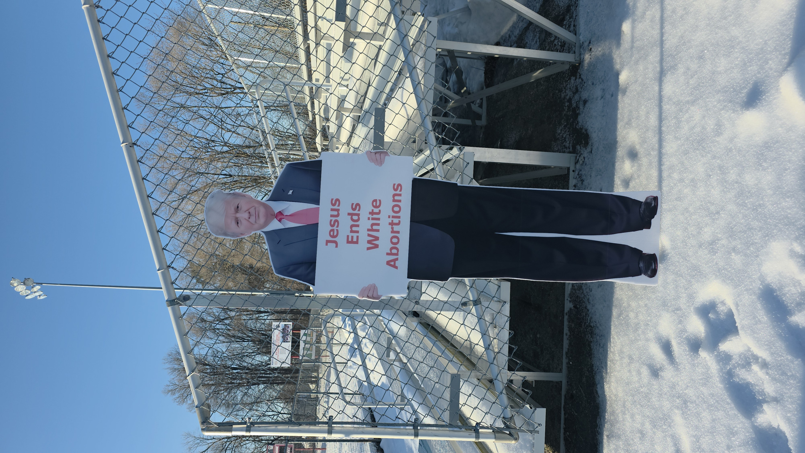 Jesus Ends Ends Abortions Blank Meme Template