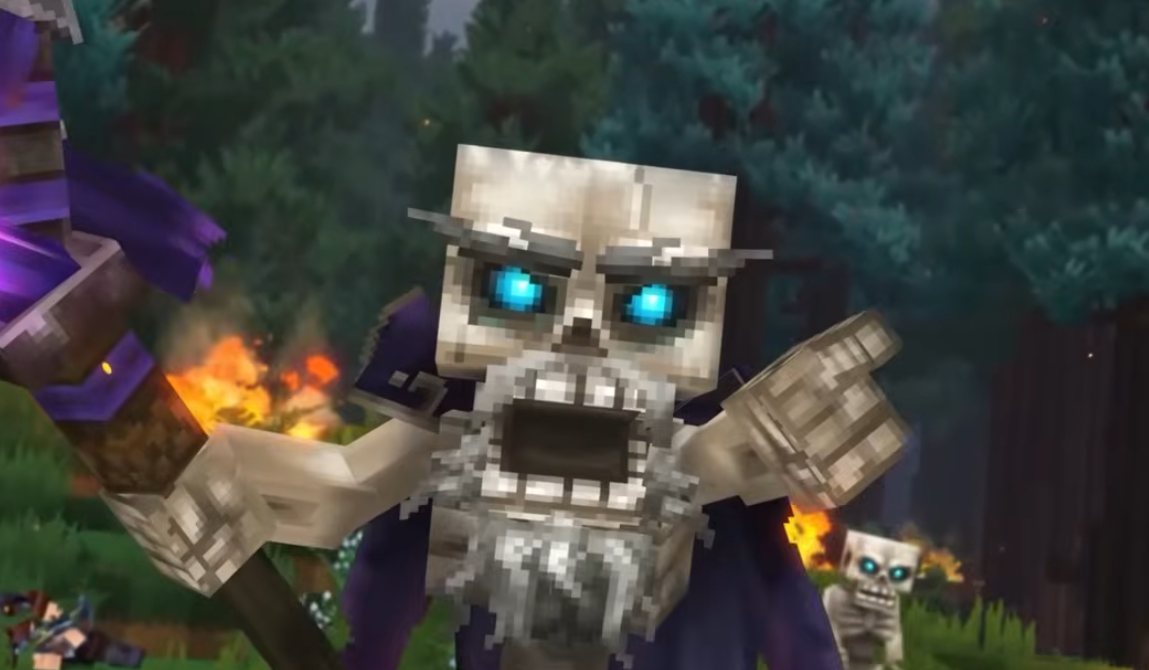 Hytale Skeleton Blank Meme Template
